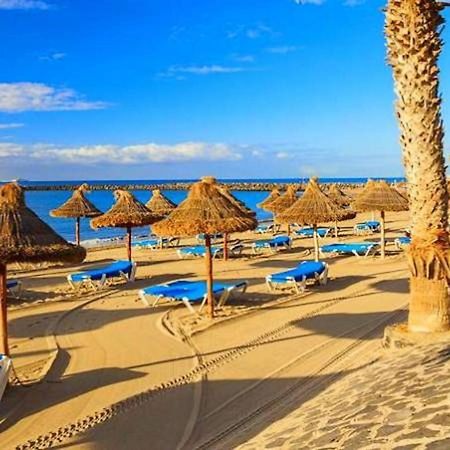 Top Floor, Sea View, Huge Terrace, Heated Pool, Garage Los Cristianos  Εξωτερικό φωτογραφία