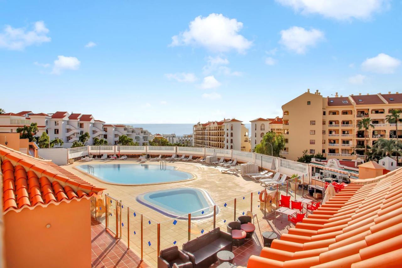 Top Floor, Sea View, Huge Terrace, Heated Pool, Garage Los Cristianos  Εξωτερικό φωτογραφία