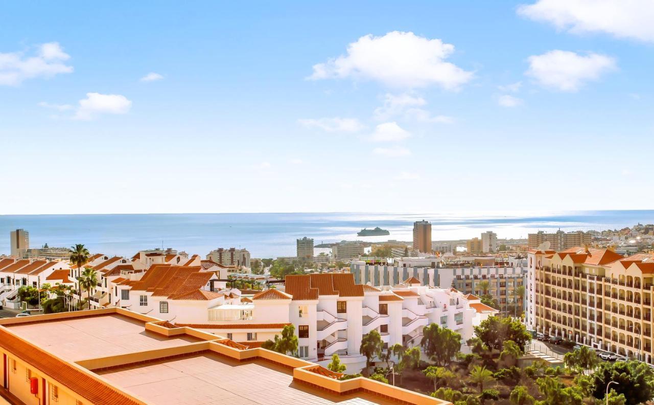 Top Floor, Sea View, Huge Terrace, Heated Pool, Garage Los Cristianos  Εξωτερικό φωτογραφία